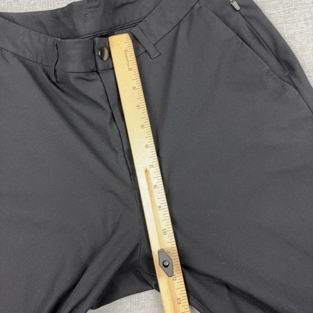 Lululemon Pants Mens 33x32 Black Stretch Chino Slim Performance Golf ABC